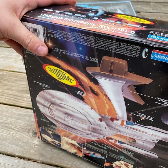 Lot of 4 Vintage 1993 Star Trek Toys In OG Box (Starship Enterprise) - Picture 10 of 16